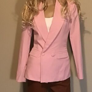 Meshki Blush Pink Women's Blazer